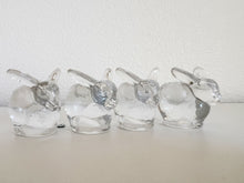 Load image into Gallery viewer, Crystal Bunny Candle Holders