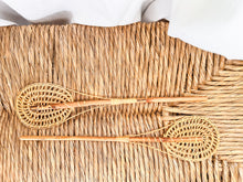 Load image into Gallery viewer, Pair of Rattan Wall Rackets