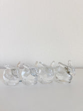 Load image into Gallery viewer, Crystal Bunny Candle Holders