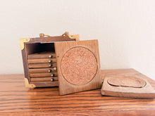 Load image into Gallery viewer, Wooden Stacking Coasters