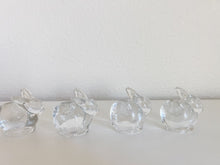 Load image into Gallery viewer, Crystal Bunny Candle Holders