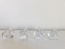 Load image into Gallery viewer, Crystal Bunny Candle Holders