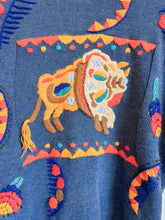 Load image into Gallery viewer, Vintage Buffalo Sweater - Size S