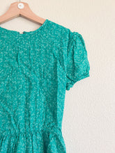 Load image into Gallery viewer, Green Floral Midi Dress - Size 6