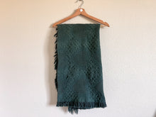 Load image into Gallery viewer, Green Heart Woven Blanket