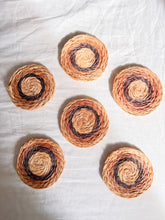 Load image into Gallery viewer, Set of Straw Coasters