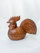 Load image into Gallery viewer, Carved Wooden Rooster Box