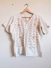 Load image into Gallery viewer, Vintage Cotton Embroidered Blouse