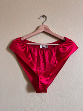 Load image into Gallery viewer, Red Floral Lingerie Set - Size Small