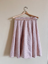 Load image into Gallery viewer, Silk Floral Midi Skirt - Size 12