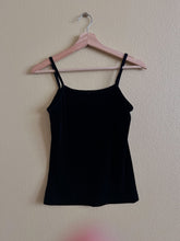 Load image into Gallery viewer, Black Velvet Tank - Size M