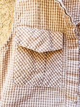 Load image into Gallery viewer, Neutral Plaid Button Up - Size M