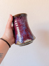 Load image into Gallery viewer, Red and Blue Stoneware Mug