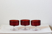Load image into Gallery viewer, Ruby Red Coupes - Set of 3