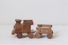Load image into Gallery viewer, Little Wooden Christmas Train