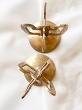 Load image into Gallery viewer, Little Brass Pillar Candle Holders