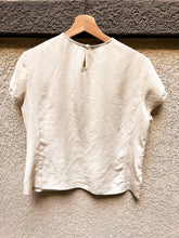Load image into Gallery viewer, Oatmeal Silk Blouse - Size 10