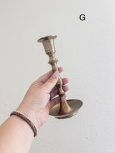Load image into Gallery viewer, Build Your Own Brass Candle Holder Set