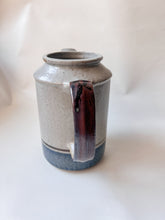 Load image into Gallery viewer, Blue and Grey Stoneware Pitcher