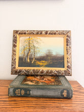 Load image into Gallery viewer, Framed Autumn Landscape Painting