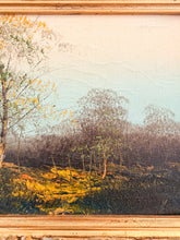 Load image into Gallery viewer, Framed Autumn Landscape Painting