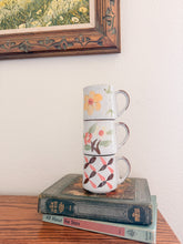 Load image into Gallery viewer, Hand-Painted Floral Mug Set