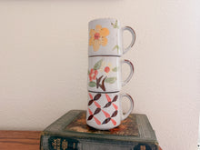 Load image into Gallery viewer, Hand-Painted Floral Mug Set