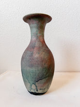 Load image into Gallery viewer, Green Stoneware Vase