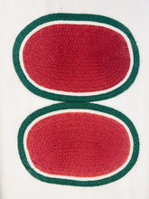 Load image into Gallery viewer, Pair of Watermelon Placemats