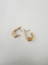 Load image into Gallery viewer, Modern Gold Hoops