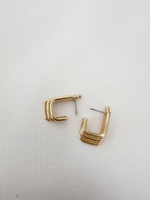 Load image into Gallery viewer, Modern Gold Hoops