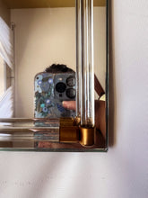 Load image into Gallery viewer, Brass and Lucite Mirror Tray