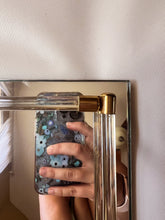 Load image into Gallery viewer, Brass and Lucite Mirror Tray