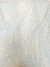Load image into Gallery viewer, Sheer Blue Floral Button Up - Size S