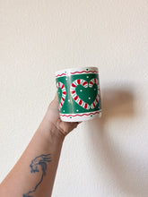 Load image into Gallery viewer, Candy Cane Heart Mug