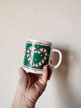 Load image into Gallery viewer, Candy Cane Heart Mug