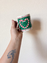 Load image into Gallery viewer, Candy Cane Heart Mug
