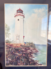 Load image into Gallery viewer, Framed Lighthouse Print