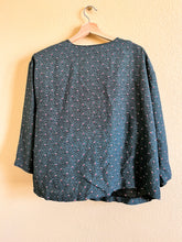 Load image into Gallery viewer, Green Floral Blouse - Size 20W
