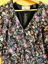 Load image into Gallery viewer, 1970s Floral Couture Dress - 8/10