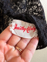 Load image into Gallery viewer, 1950s Black Lace Coverup - S/M