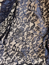 Load image into Gallery viewer, 1950s Black Lace Coverup - S/M