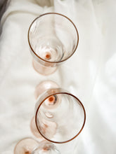 Load image into Gallery viewer, Pink Stem Champagne Glasses
