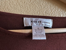 Load image into Gallery viewer, Brown Peekaboo Shirt - Size M