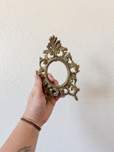Load image into Gallery viewer, Ornate Brass Easel Frame