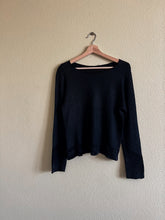 Load image into Gallery viewer, Black Textured Sweater - Size M