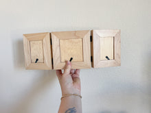 Load image into Gallery viewer, Pine Wood Triple Frame
