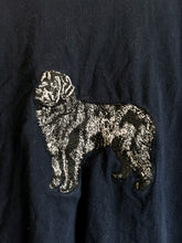 Load image into Gallery viewer, Embroidered Dog T-shirt - XL