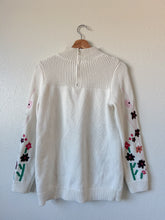Load image into Gallery viewer, Embroidered Floral Sweater