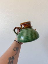 Load image into Gallery viewer, Green & Brown No Spill Coffee Mug